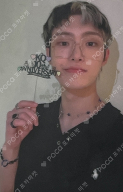 タレントカード ATEEZ ANNIVERSARY MINGI poca Pocamarket, ATEEZ MINGI KCON LA 2023 KQ ENTERTAINMENT 10th