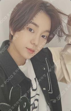 TNX x cafe the SOUNDWAVE THE 1ST ANNIVERSARY COLLABO CAFE LUCKY TICKET HYUNSOO photocard image