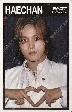 不可思議 展 : NCT 127 5th Album Fact Check RANDOM TRADING CARD SET BLACK VER. SPECIAL