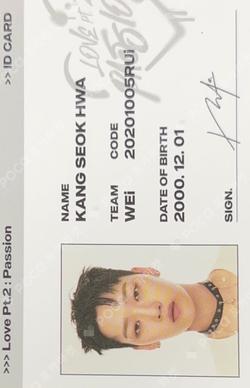 Love Pt.2 : Passion ID CARD