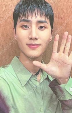 Letters with notes MYMUSICTASTE Young K photocard image