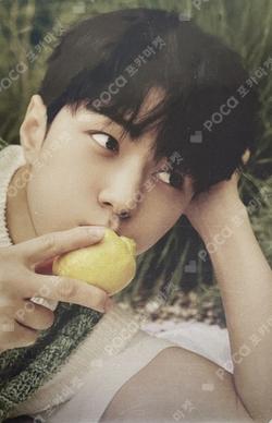 2023 KIM MYUNG SOO (L) FAN MEETING PRISM TRADING CARD L photocard image