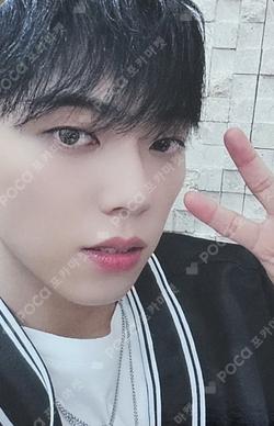 LOVE EFFECT APPLEMUSIC MINKYUN photocard image