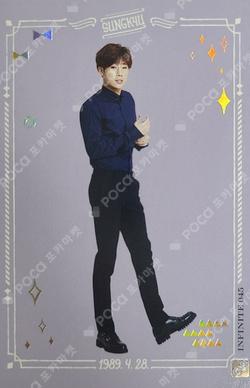 INFINITE Offical Collection Card Vol.2 KimSungKyu photocard image