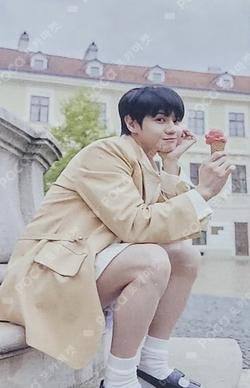 YANG YOSEOP - OFFICIAL PHOTO BOOK [Bitter Sweet Memories] TRADING CARD