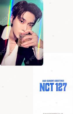 2023 SEASON'S GREETINGS HOTTRACKS DOYOUNG photocard image