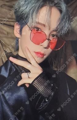 THE WORLD EP.FIN : WILL PLATFORM VER. ATEEZ OFFICIAL PLATFORM YUNHO photocard image