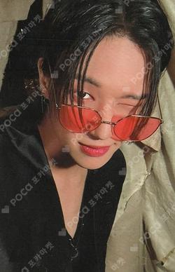THE WORLD EP.FIN : WILL PLATFORM VER. ATEEZ OFFICIAL PLATFORM WOOYOUNG photocard image