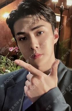 11th Anniversary DIY Plastic Wine Cup & Photo Card Set SEHUN photocard image