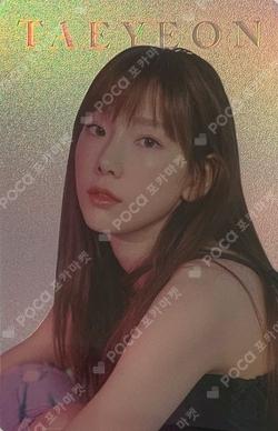 Four Seasons HOLOGRAM PHOTO CARD SET TAEYEON photocard image