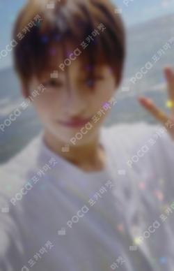 Sparkling Blue WEVERSE JAPAN JIHOON photocard image