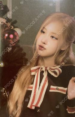 BLACKPINK THE GAME PHOTOCARD COLLECTION Christmas Edition ROSE photocard image