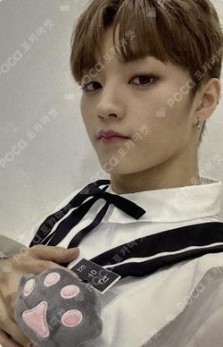REDSTART BOYS 1st FANMEETING "This time is our turn" BACKSTAGE PHOTO CARD CHOIWOOJIN photocard image