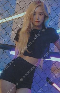 BLACKPINK THE GAME PHOTOCARD COLLECTION No.3 ROSE photocard image