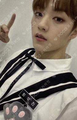 REDSTART BOYS 1st FANMEETING "This time is our turn" BACKSTAGE PHOTO CARD CHOIWOOJIN photocard image