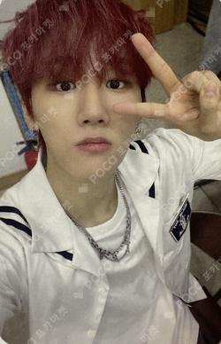 REDSTART BOYS 1st FANMEETING "This time is our turn" BACKSTAGE PHOTO CARD KIMMINSEOUNG photocard image