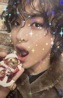 2023 PINK CHRISTMAS RANDOM PACK SPECIAL HAECHAN photocard image