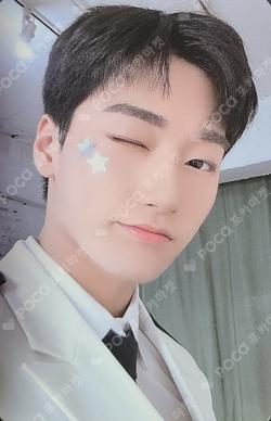 ATEEZ X ANITEEZ ADVENTURE POP-UP STORE ANITEEZ IN ILLUSION MINI CROSS BAG SAN photocard image