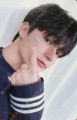 ATEEZ X ANITEEZ ADVENTURE POP-UP STORE ANITEEZ IN ILLUSION MINI CROSS BAG WOOYOUNG photocard image