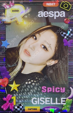 Pocamarket, aespa GISELLE SUPERSTAR in Tokyo K-pop Photocard