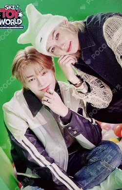 Stray Kids Fan Connecting 2024 SKZ TOY WORLD Random trading card