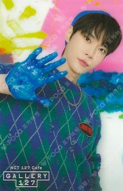 NCT 127 Cafe GALLERY 127 MINI CANVAS SET DOYOUNG photocard image