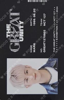 THE GREAT UNITY ID CARD & ID PHOTO SET MARK photocard image