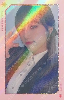 ONE, THE STORY TRADING CARD