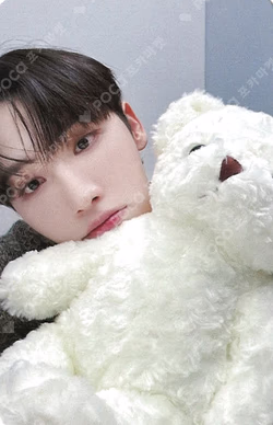 THE FUTURE IS OURS : FOUND INSIDE RECORD LUCKY DRAW JEON WOONG photocard image
