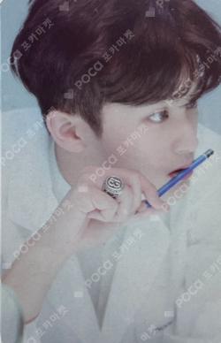 2020 NCT 127 SEASON'S GREETINGS SYNNARA RECORD MARK photocard image