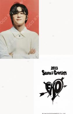 2023 SEASON'S GREETINGS 11st SUHO photocard image