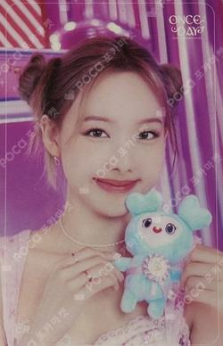 ONCE DAY JAPAN FC NAYEON photocard image