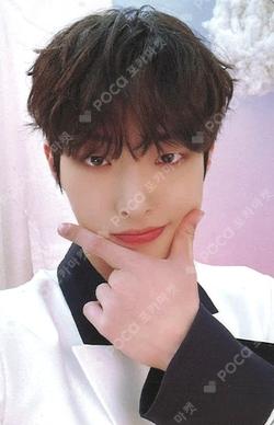 ATEEZ X ANITEEZ ADVENTURE ANITEEZ IN ILLUSION MONITOR DOLL SLEEP Ver. MINGI photocard image