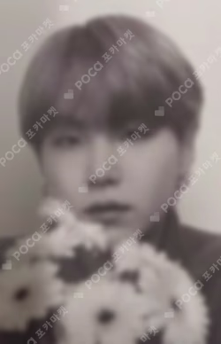BTS POP-UP : MONOCHROME Mini Photo Card SUGA photocard image