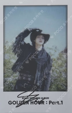 GOLDEN HOUR : Part.1 POP-UP EXHIBITION & STORE EVENT SEONGHWA photocard image