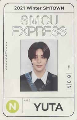 2021 Winter SMTOWN : SMCU EXPRESS Nighttime Pass Ver. YUTA photocard image