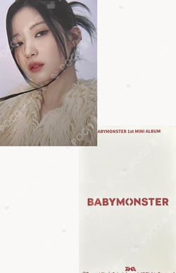Pocamarket, BABYMONSTER ASA BABYMONS7ER QQ MUSIC K-pop Photocard