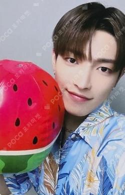 GOLDEN HOUR : Part.1 EVERLINE LUCKY DRAW HONGJOONG photocard image