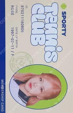 BLACKPINK THE GAME PHOTOCARD COLLECTION SPORTY BLACKPINK