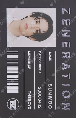 THE BOYZ 2ND WORLD TOUR : ZENERATION - ENCORE ID CARD HOLDER & NAME TAG SET