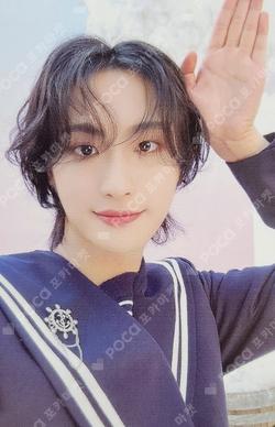 ATEEZ X ANITEEZ ADVENTURE ANITEEZ IN ILLUSION MONITOR DOLL MARINE Ver. SEONGHWA photocard image