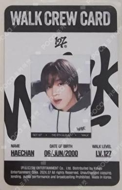 WALK Poster Ver. HAECHAN photocard image