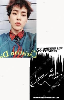 Don't Mess Up My Tempo ALLEGRO Ver. International Ver. XIUMIN photocard image