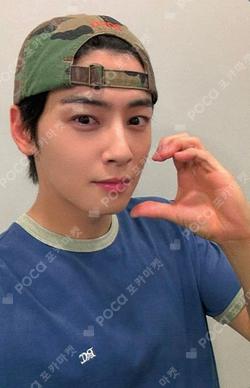 CHA EUN-WOO 2024 Just One 10 Minute [Mystery Elevator] Encore in Seoul FANCLUB BOOTH ChaEunwoo photocard image