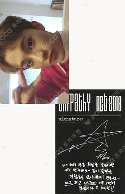 NCT 2018 Empathy REALITY Ver. SMTOWN MUSEUM MARK photocard image