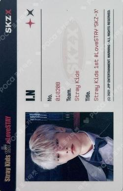 Stray Kids 1ST #LoveSTAY SKZ-X POSTCARD & ID CARD FILE SET I.N photocard image