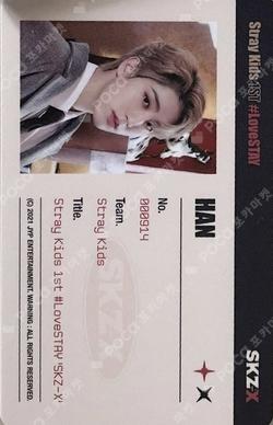 Stray Kids 1ST #LoveSTAY SKZ-X POSTCARD & ID CARD FILE SET