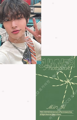 ATEEZ 2024 SUMMER PHOTOBOOK PLAYCODE ver.