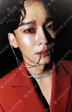 EXO チャニョル　トレカ　obsession　ネックレス　x Pocamarket, EXO CHEN OBSESSION EXO Ver. K-pop Photocard