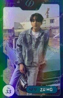 SF9 4th Photo Book [INSTINCTIVE] TRADING PHOTO CARD SET ZUHO photocard image